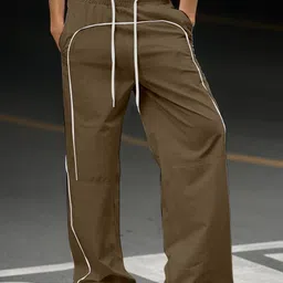 rajovati Women Striped Gold Track Pants-picture-48