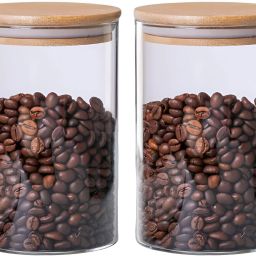 Glass Tea Coffee & Sugar Container - 520 ml-image-19