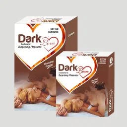 (Chocolate Flavoured) Extra Dotted Condom-15