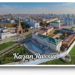 Russia Kazan Acrylic Fridge Magnet | 2x3 Inch | 4mm Thick Glossy Finish Print Fridge Magnet Pack of 1-image-87