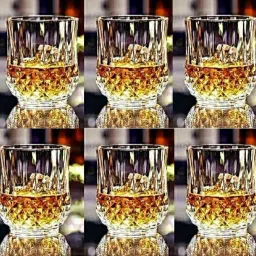 (Pack of 6) (Pack of 6) scotch glass set Glass Set (220 ml, Glass) Glass Set Water/Juice Glass-image-67