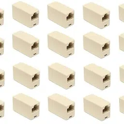 WiredCom Rj45 Ethernet adapter (Pack of 20) Lan Adapter-20