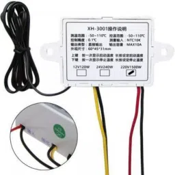 Real Instruments W3001 Digital LED Temperature Controller 220V AC 10A Multipurpose Controller image 4