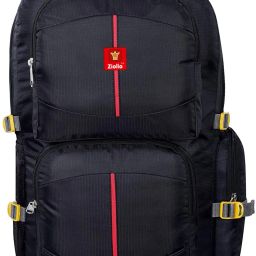 LARGE 55L TRAVEL BACKPACK FOR OUTDOOR SPORT HIKING Rucksack - 50 L (black) Rucksack - 50 L-image-76