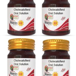 Vitamin D3 60k Nano Shots One-A-Week For Strong Bones & Immune System 4×5ml-49