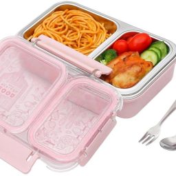 Insulated Tiffin with Cutlery 2 Containers Lunch Box-image-89