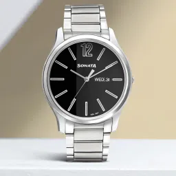 Essential Gents collection Analog Watch - For Men NT77082SM03W-image-31