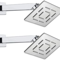 4x4 Inch S.S Maze Shower with 9" Inch Square Shower Arm (Set of 2) Fixed Mount-image-68