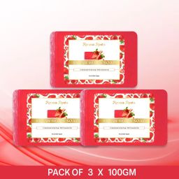 Organic Strawberry Soap Pack of 3-image-55