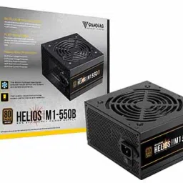 GAMDIAS Helios M1 550B 550W 80 PLUS BRONZE Power Supply 550 Watts Computer PSU with 5 SATA Cables-image-44