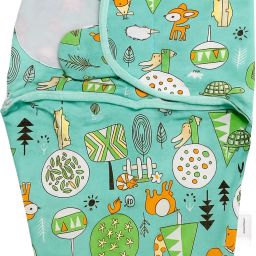 Printed Crib Swaddling Baby Blanket for AC Room-image-6