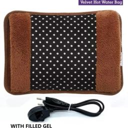 Heating Bag | Hot Water bag | Period Heating Pad | Hot Bag Electric (MLTIDESIGN) Pain Relief Hot Water Bag with filled gel For Period Cramp And Muscle Joint Pain 1 L Hot Water Bag-16