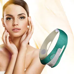 Face Slimming Strap,Chin Up Patch Double Chin Reducer Strap Face Lifting Belt Face Shaping Mask-14