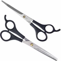 Stainless Steel Hair Cutting & Thinning Scissor For Men, Women, Salon Scissors-image-67