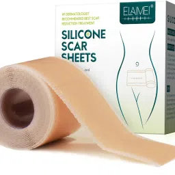 Silicone Scar Sheets Flesh Color Silicone Scar Remover Sheets Scar Strips Crepe Bandage-image-31