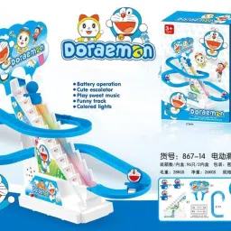 DOREMON Climbing Toys,Electric DOREMON Chasing Race Track Game Set-image-39