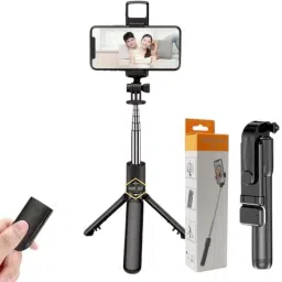 Nexanum R1S BLUETOOTH SELFIE STICK WITH LED LIGHTS AND REMOTE CONTROLLER Bluetooth Selfie Stick image 2