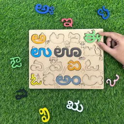 ansoz Introductory Kannada Vowels Interactive Kit for Toddlers image 2