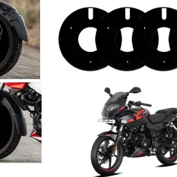 Full Acrylic Bike Wheel Cover 17 Inch For Bajaj Pulsar 220 F Black Pack of 4 Pc Wheel Cover For NA NA-image-50