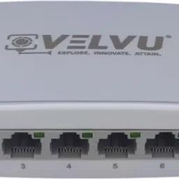 VELVU ST-NS-1108 8-Port 10/100Mbps Desktop Switch, 8 Ports 100 Mbps Network Switch-16