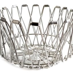 Multipurpose Stainless Steel Folding Fruit and Vegetable Basket (8 Shapes) Steel Fruit & Vegetable Basket-picture-13