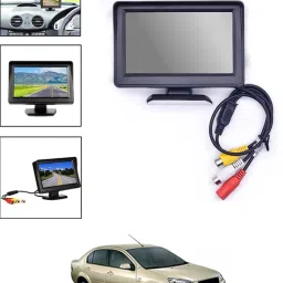Universal Digital Black Full HD 4.3 Dashboard LCD Monitor Screen For Car-104 Black LED-image-76
