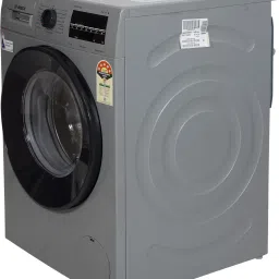 bosch 7.5 kg Fully Automatic Front Load with In-built Heater Silver image 2