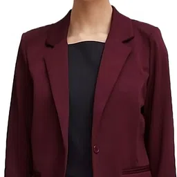 rocksy Women Solid Single Breasted Casual Blazer-picture-29