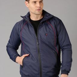 Men Solid Biker/Riding Jacket-image-35