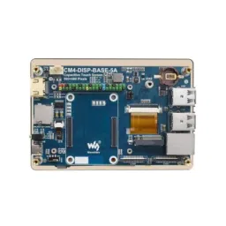 Waveshare 5″ Touch Screen Expansion for Raspberry Pi CM4, PoE Header, Gigabit Ethernet, 4K Output image 3
