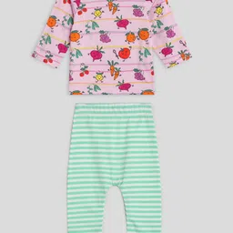 Somersault Unisex Kids Printed T-shirt With Trouser-image-6