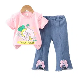 StyleCast x Revolte Girls Printed Top with Trousers-image-82