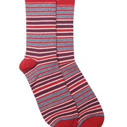 Reebok Unisex Striped Above Ankle Affair Crew Socks-26