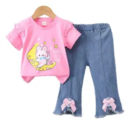 StyleCast x Revolte Girls Printed Top with Trousers-image-93