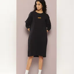DILLINGER Print Cotton T-shirt Dress-image-89