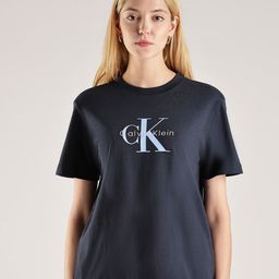 Calvin Klein Jeans Women Brand Logo Printed T-shirt-image-60