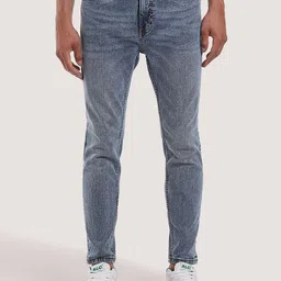 ALCOTT Men Relaxed Fit Light Fade Stretchable Jeans-image-41