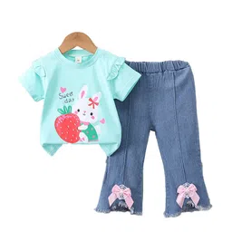 StyleCast x Revolte Girls Printed Top with Trousers-image-92