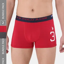 U.S. Polo Assn. Men Pack of 2 Solid Trunks I015-RA0-P2-picture-52