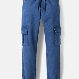 Urbano Juniors Boys Jogger Low Distress Stretchable Jeans-image-81