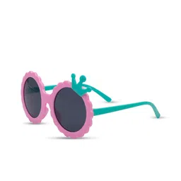SYGA Unisex Kids Round Sunglasses with UV Protected Lens-image-60