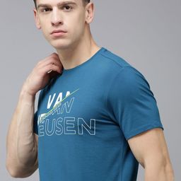 Van Heusen Flex Men Brand Logo Printed Training T-shirt-image-46
