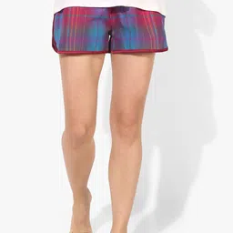 Magenta Solid Nightdress-image-8