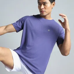 CULT Men Purple Running Club Graphic T-shirt-31