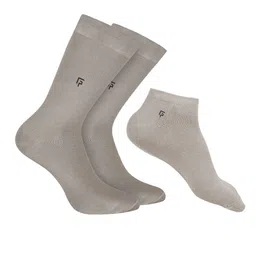 FOOTPRINTS Men Pack Of 3 Cotton & Bamboo Socks-image-82