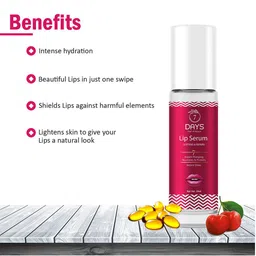 7 DAYS Set of 2 Instant Shine Lip Serum with Vitamin E & Argan Oil - 10 ml each image 3