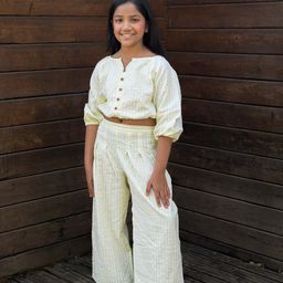 Fairies Forever Girls Yellow Top with Pyjamas-image-11