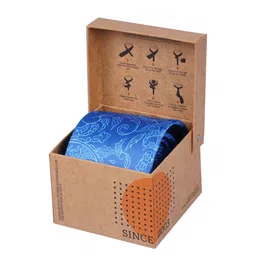 Tossido Men Blue Printed Tie-image-31