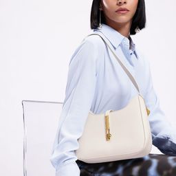 Mast & Harbour Shoulder Bag with Stylised Handle-15