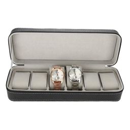 Cortina Black Water Resistant Watch Organiser-24